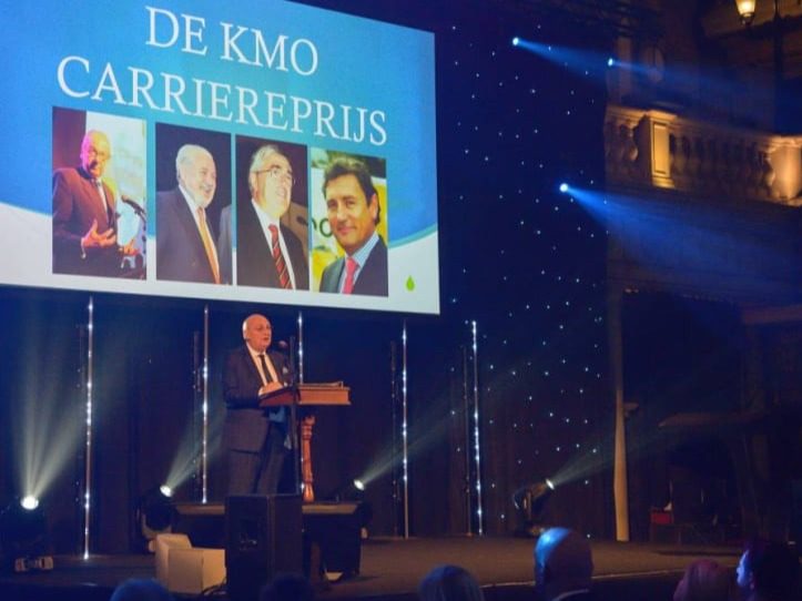 De KMO-Carrièreprijs op het grote scherm